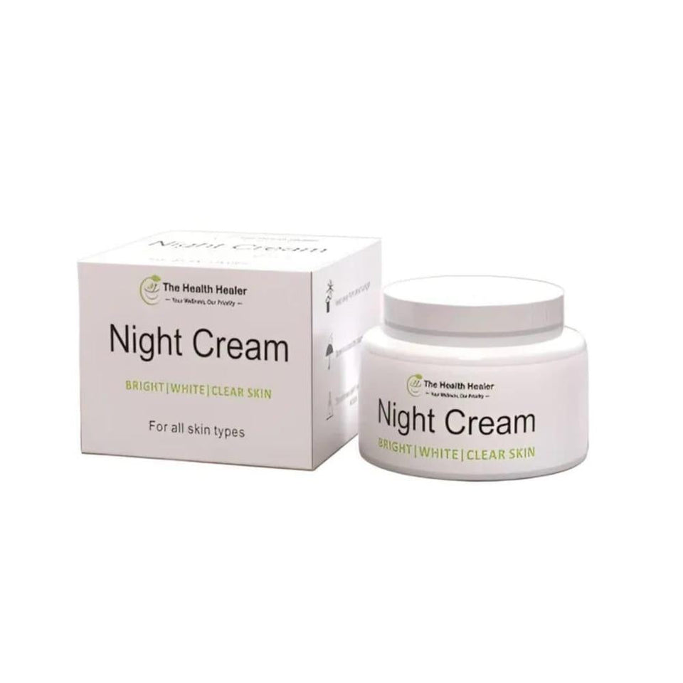 Night Cream For Bright, White And Clear Skin.