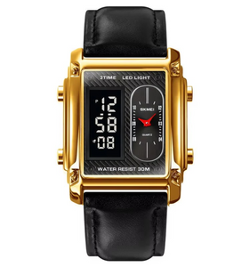 Original Skmei 1868 Boys New Style Design Famous Watch Digital Analog Mens Wrist Watches For Men Luxury Watch – With Normal Box