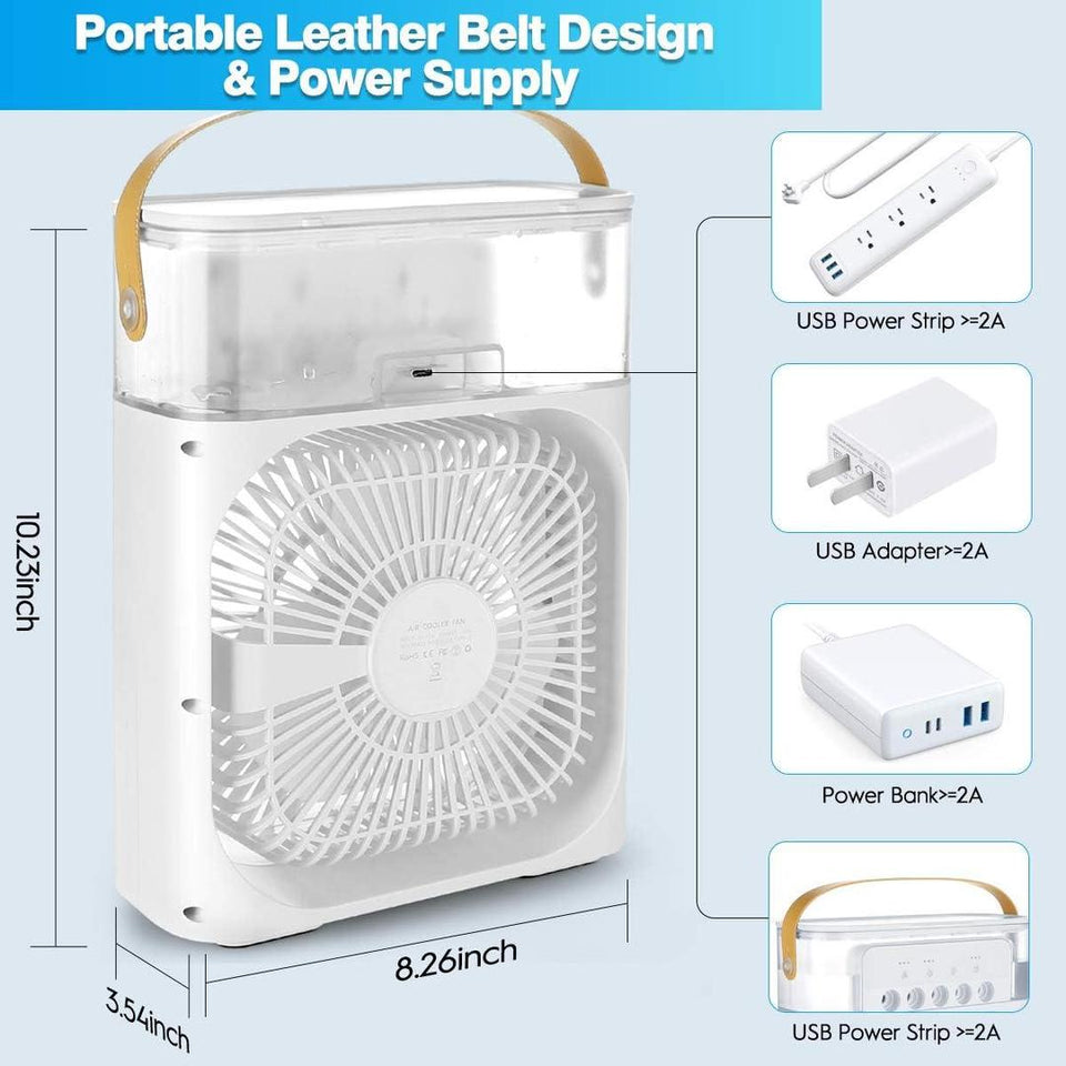 Portable mini air cooler