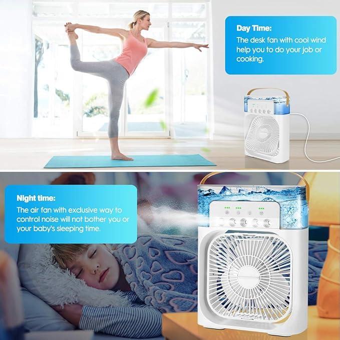 Portable mini air cooler