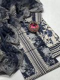 Swiss Monar Lawn fabric suit