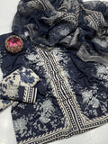 Swiss Monar Lawn fabric suit