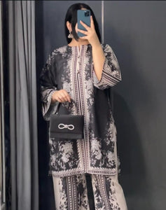 Swiss Monar Lawn fabric suit
